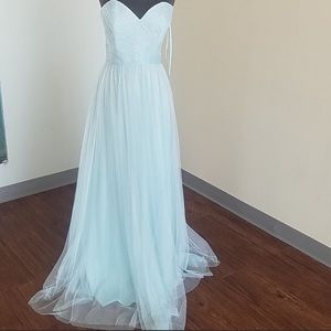 Allie Bridal formal #1505 color is waterfall